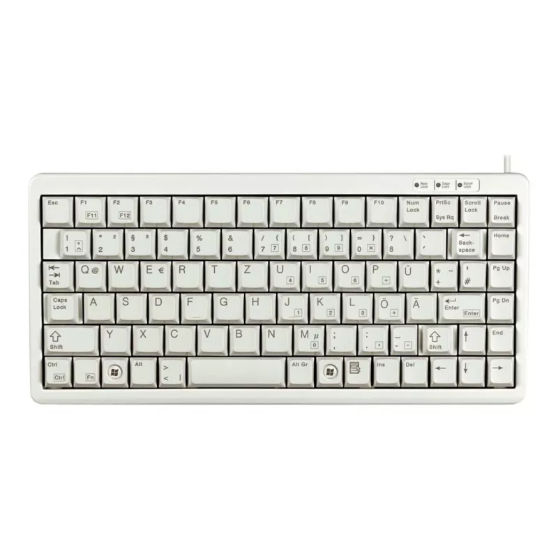 CHERRY G84-4100 toetsenbord universeel USB QWERTZ Duits grijs