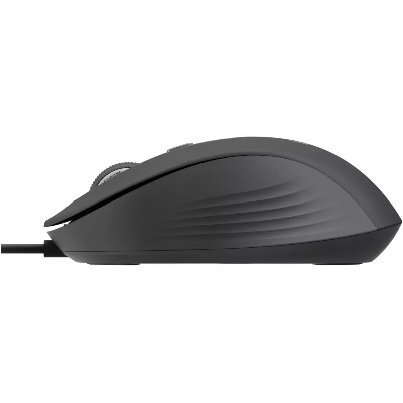 Logitech Signature Wired M520 for Business optische bedrade muis USB-C Plug-and-Play Windows/Mac/Chrome/PC/laptops - grafiet