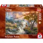 Schmidt Spiele 59486 Thomas Kinkade: Disney Bambi puzzel, 1000 stukjes, 69,3 x 49,3 cm, vanaf 12 jaar