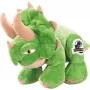 Jurassic World, Triceratops, knuffel groen/beige, 25 cm