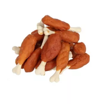 Tandverzorgingssnack voor honden Hilton Chicken Legs 500 g – natuurlijke tandverzorgingssnack met kipsmaak, glutenvrij