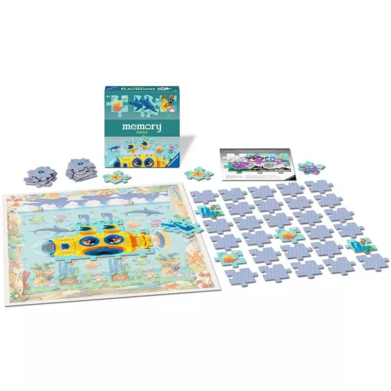 memory Puzzel Onderwaterwereld, bordspel