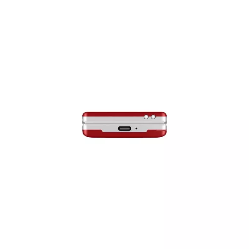 Maxcom MM835L 4G klaptelefoon, Dual SIM, 3,5 inch (8,89 cm), USB-C, rood