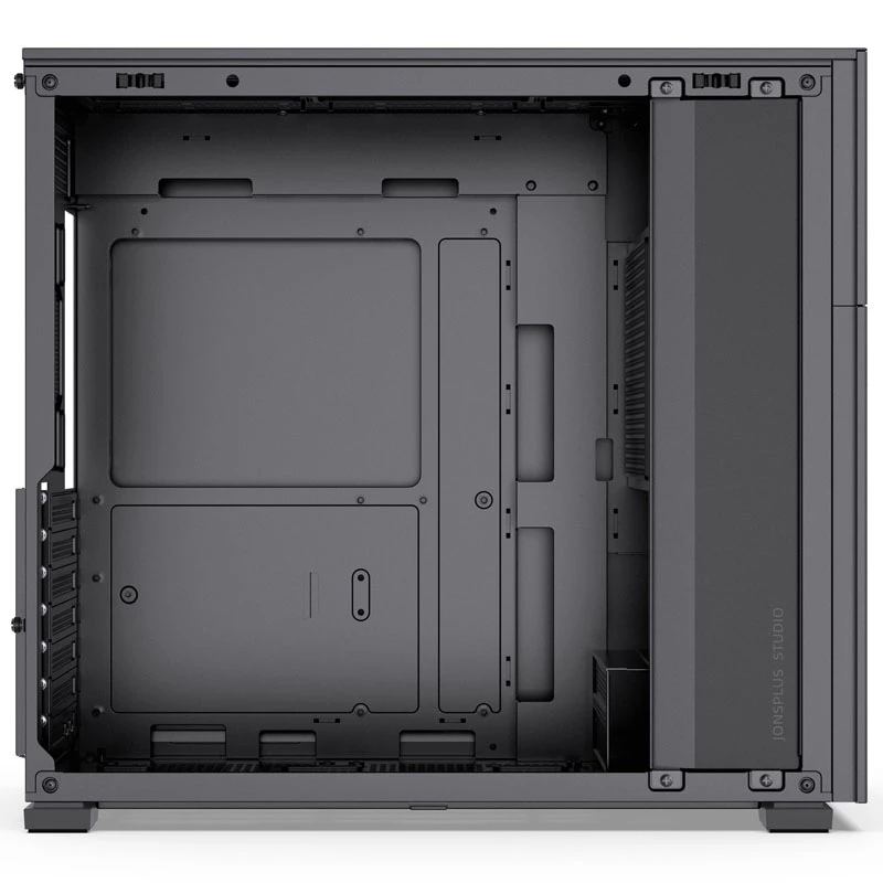 Jonsbo D41 Mesh Standard ATX pc-behuizing – zwart, gehard glas