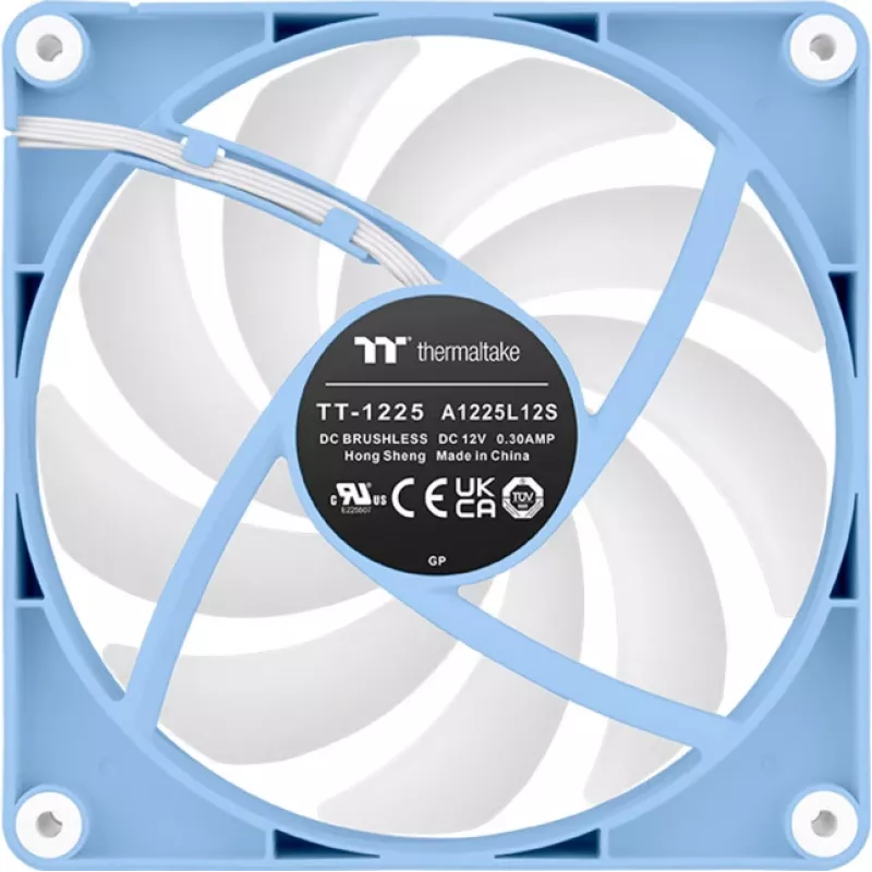 Thermaltake CT120 Reverse ARGB 120mm behuizingsventilator, Hydrangea blauw, 2-pack