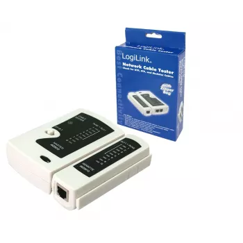 Kabeltester, LogiLink WZ0010, netwerkkabel-testapparaat