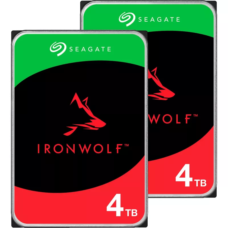 DXP2800 + 2x 4 TB Seagate IronWolf HDD-bundel, NAS