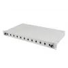 Patchpanel Lanberg FOP1-12SS-LDS grijs ABS staal 19 inch