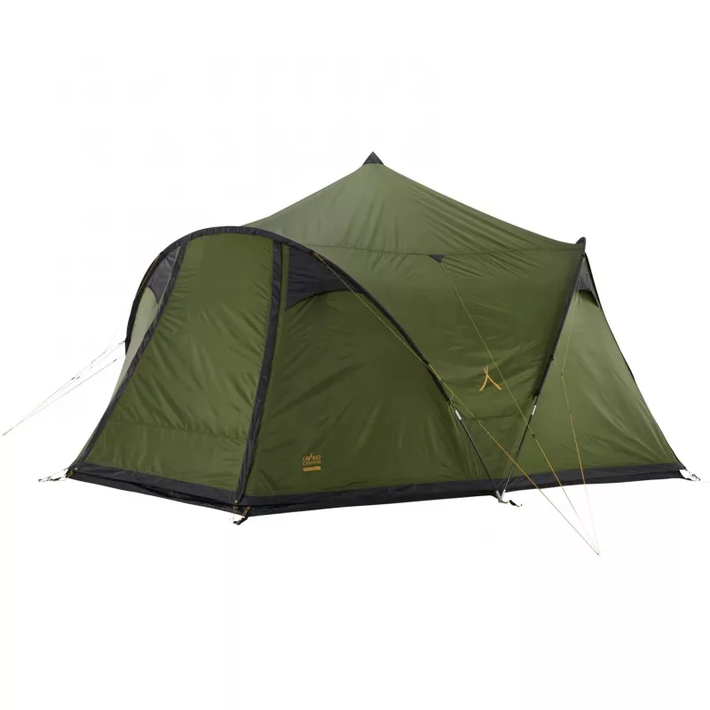 Rond tent BLACK KNOB 10, Capulet Olive olijfgroen/bruin