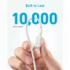 Kabel Anker 322 0,9 m Lightning naar USB-C 30 W