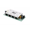 PoE-injector Extralink 4-poorts 4x 100 Mb/s RJ45, Fast Ethernet, 48 V, zonder behuizing
