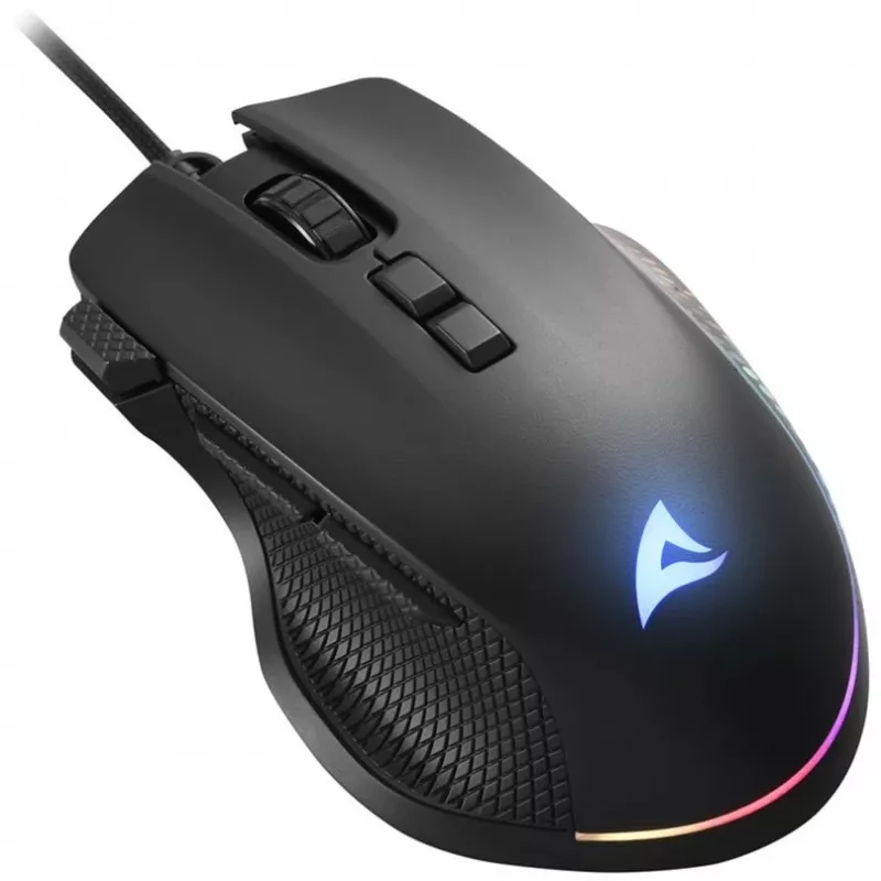 Sharkoon muis Shark Force 3 optisch 8 toetsen 12.800DPI zwart