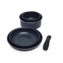 Pannenset Russell Hobbs RH03319EU7, 5-delig, koekenpannen met antiaanbaklaag, vaatwasmachinebestendig