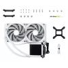 TRYX PANORAMA 280 processor vloeistofkoeling kit 14 cm wit 1 stuk