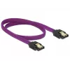 SATA-kabel DeLOCK 83691 0,5 m SATA 7-pin paars