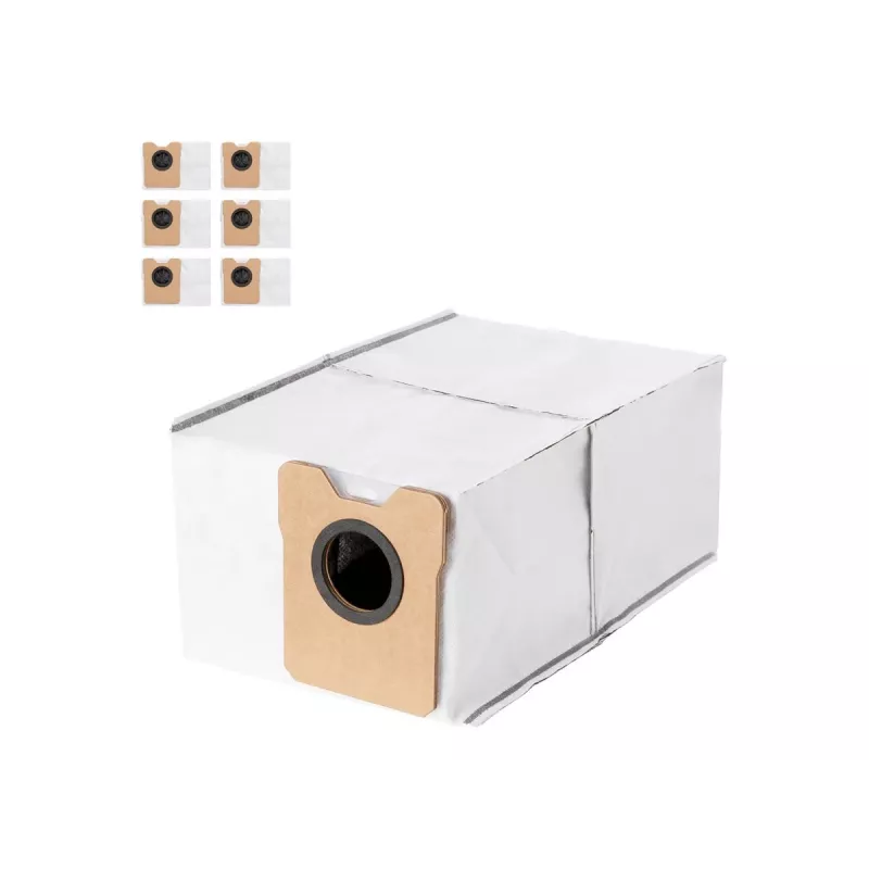 Stofzakken 6-pack voor Eufy C10/C20 (grote capaciteit) — compatibel met robotstofzuiger Auto-Empty
