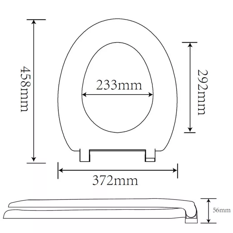 Toiletbril Beldray LA030252UFFEU7 — antibacterieel, onderhoudsvriendelijk design