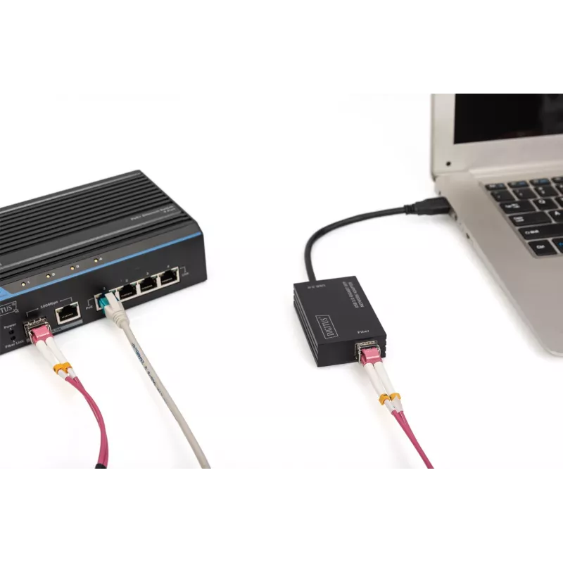 SFP-netwerkadapter Digitus DN-3026 USB 3.0 Gigabit
