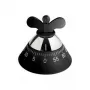 Keukentimer Alessi A09 B zwart 120mm x 120mm x 90mm