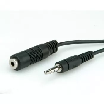 ROLINE audioverlengkabel - stereo mini-jackstekker mannelijk naar stereo mini-jackstekker vrouwelijk