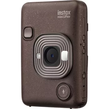 Instantcamera Fujifilm Instax mini LiPlay — 1/5 inch 2560×1920 CMOS, print 86×54 mm, 2,7 inch TFT, brons