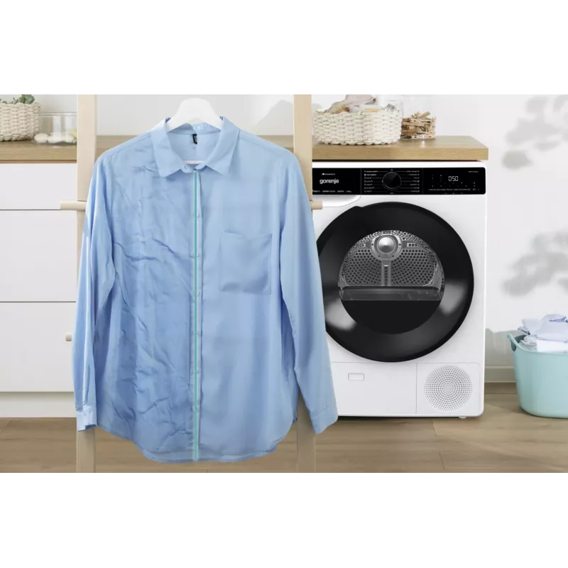 Gorenje DPNA92WIFI wasdroger vrijstaand frontlader 9 kg A++ zwart, wit