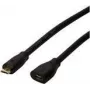 Logilink - USB-verlengkabel - Micro-USB Type B (M) naar Micro-USB Type B (V) - USB 2.0 - 3 m - zwart (CU0124)