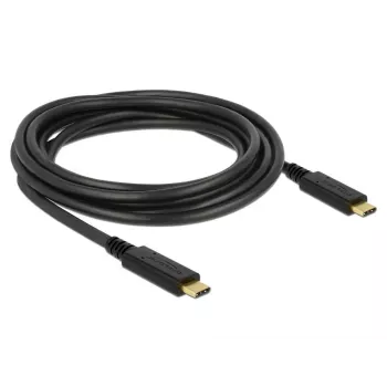 USB-kabel DeLOCK 83325 USB 2.0 3 m USB-C zwart