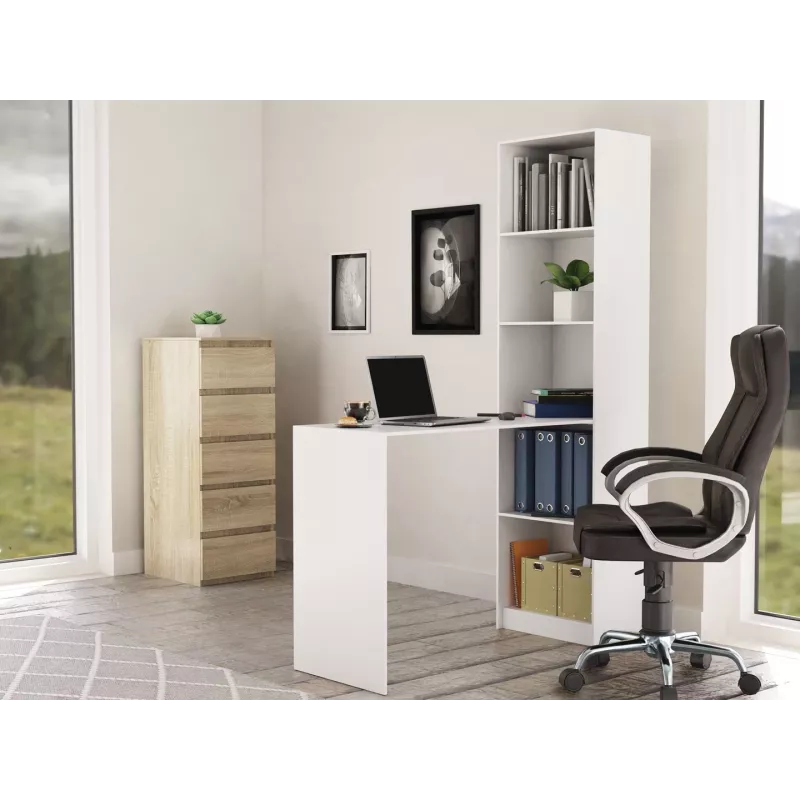 Topeshop R50 BIEL Z BIURKIEM computertafel wit