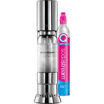 Sodastreamer SodaStream Ensō roestvrij staal zilver 114mm breedte 226mm diepte 422mm hoogte