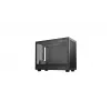 DeepCool CH160 PLUS R-CH160-BKNGM0-G compacte (SFF) computerbehuizing, Mini-ITX/Micro-ATX, gehard glas, zwart