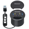 USB-hub GRAUGEAR G-THUB-AU-60 USB 3.2 Gen 1 Type-A zwart