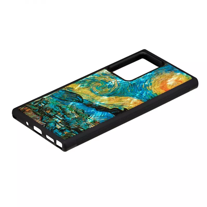 Hoesje iKins voor Samsung Galaxy Note 20 Ultra — zwart sterrennacht-design