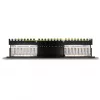 DeLOCK 66876 Patchpaneel 1U Cat6a zwart metaal