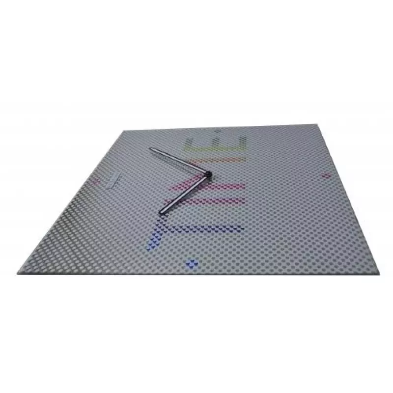 NeXtime klok 8165 Mistery - Time, 43x43 cm, wand, metaal