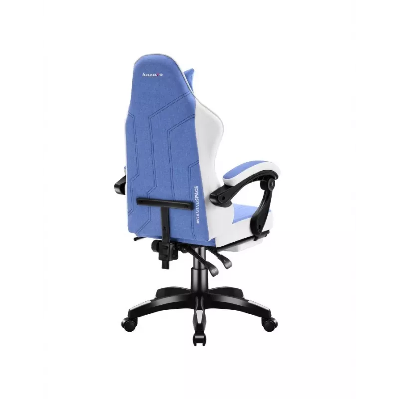 Gamingstoel huzaro Force 3.7 blauw — ergonomisch design, hoogteverstelbaar