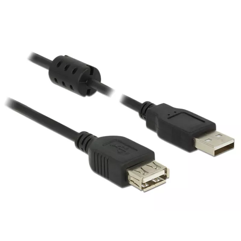 USB-kabel DeLOCK 84884 USB 2.0 1,5 m zwart