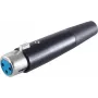 XLR-connector ShiverPeaks BS55025 zwarte behuizing – 3-polige audio-microfoon-/lijn-connector