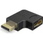 Goobay DisplayPort haakse adapter 90° rechts zwart (77131)