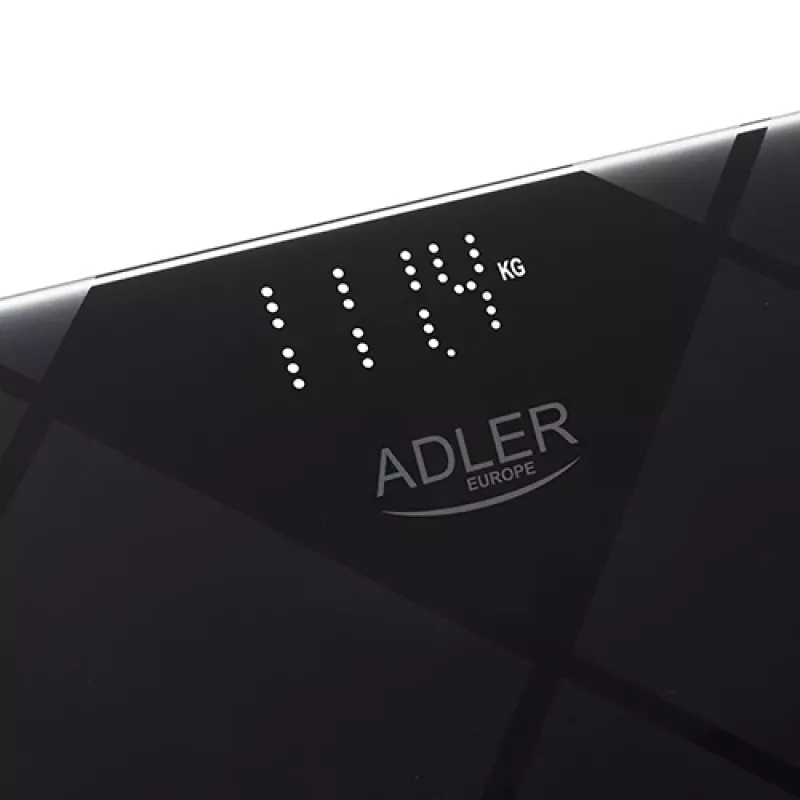 Adler AD 8169 elektronische personenweegschaal LED