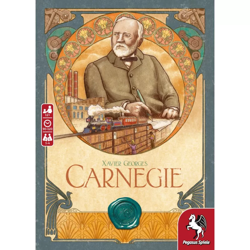 Pegasus Spiele Carnegie bordspel economie