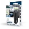 Gembird TA-UC-C2PD40-CAR-01 voeding zwart