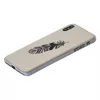 Smartphonehoes man and wood voor iPhone XS Max – Indian wit
