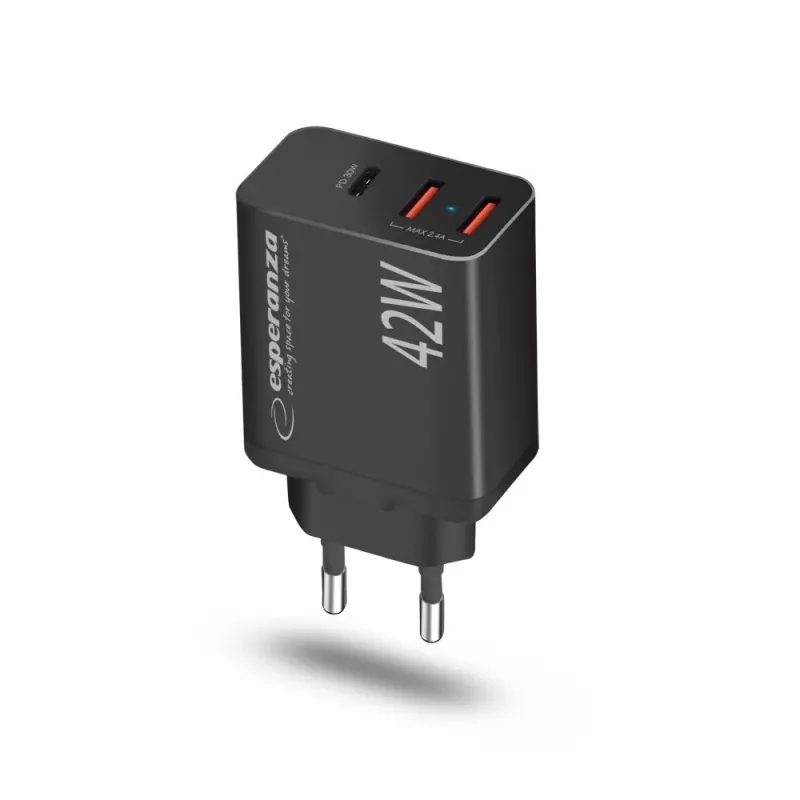 Esperanza EZC106K voeding 42W zwart