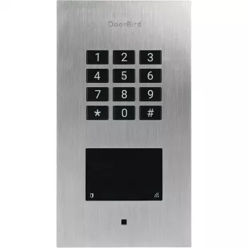 Deurtoegangscontrolesysteem DoorBird A1121 inbouw RVS V2A