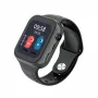 Slim kinderhorloge Garett Kids Twin 2 4G, 1,83" IPS, GPS, zwart