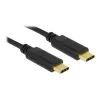 USB-kabel DeLOCK 83868 USB 2.0 4 m USB-C zwart