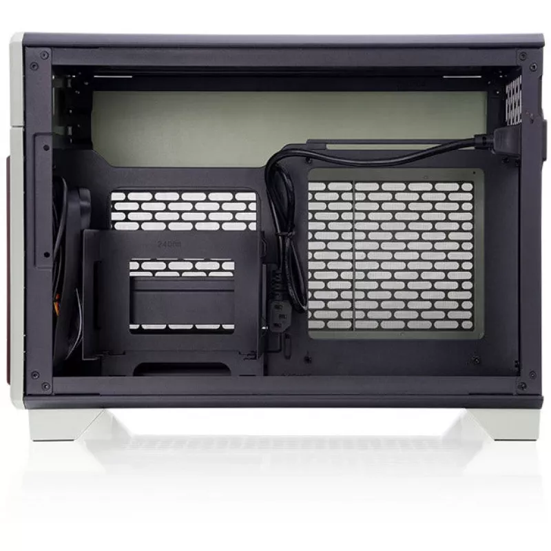 Mini-behuizing THERMALTAKE TR100 WS matcha groen, compact ontwerp, ondersteuning voor mini-ITX/microATX
