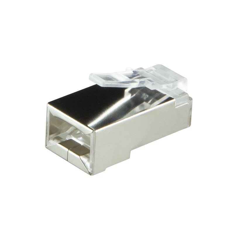 Draadverbinder RJ45 LogiLink MP0022 zwart transparant