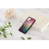 iKins telefoonhoesje voor Samsung Galaxy S20+ — waterbloemdesign, zwart